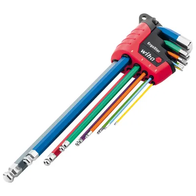 Obrázek produktu pro Wiha 43849 Wiha Sechskantschlüssel-Satz leuchtend 43849 9-tlg.