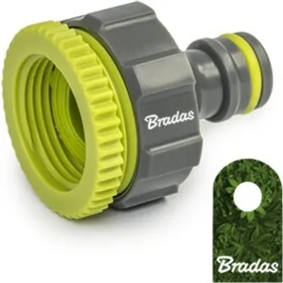Image de Adaptateur de raccord de robinet 3/4" à 1/2" 2 en 1 Pièce de robinet LIME LINE SOFT LE-02198K BRADAS