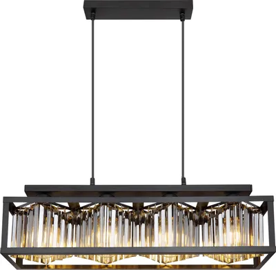 Produktbild von Globo Lighting Hängeleuchte Metall schwarz matt, 4x E27