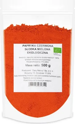 Obrázok produktu pre PAPRIKA SLADKÁ MLETÁ 500 g - HORECA (DARY NATURY)