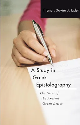 Produktbild von A Study in Greek Epistolography