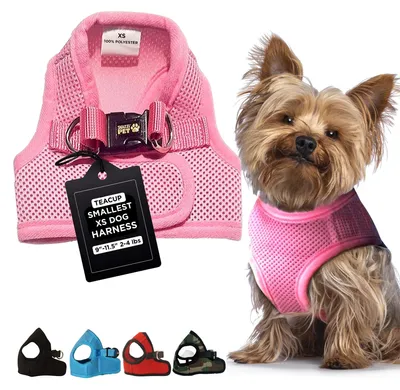 Productafbeelding van Zacht Mesh Instapvest Harnas voor Kleine Honden