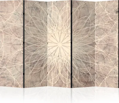 Produktbild von LUMASOUL Paravent einseitiger, Paravent Raumteiler Innen, Boho Motiv, 225x172 cm