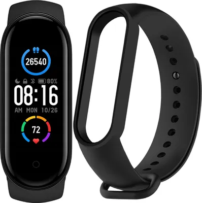 Zdjęcie produktu dla OPASKA PASEK do XIAOMI MI BAND 5 / 6 WYSOKA JAKOŚĆ