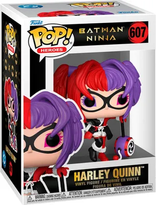 Produktbild von Batman Ninja POP! Heroes Vinyl Figur Harley Quinn 9 cm