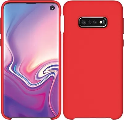 Obrázok produktu pre Silikónový Obal Beline Pre Samsung S10 Plus Červený/Červený