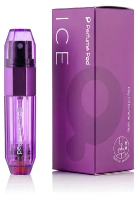 Produktbild von Travalo Perfume Pod Ice Parfü msprü her, nachfü llbar, 5 ml, Violett