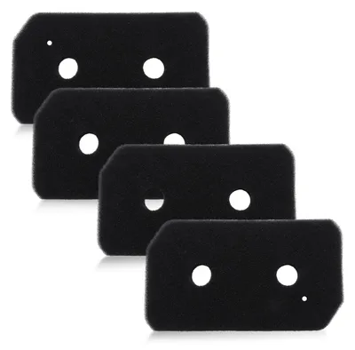 4er-Pack Schaumstofffilter 12007650, Ersatz für Bosch/Siemens