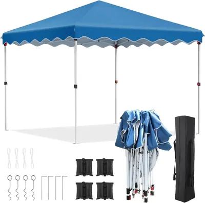 Immagine prodotto di Gazebo da giardino - Tenda per feste - Tende per feste - Gazebo - Tenda pop-up per feste - 3x3 metri - Impermeabile - Tenda pop-up