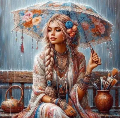 Image de NORIMPEX Diamond petit poêle Dvka avec parasol 30x40cm