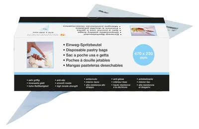 Produktbild von Schneider Einwegspritzbeutel blau 47cm (100 Stück)