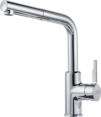 Produktbild von Franke 115.0595.083, Ziehen, Edelstahl, Edelstahl, Hebelgriffe, Einzelbild, 3/8"