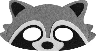Immagine prodotto di Filzmaske WASCHBÄR Costume Outfit 18x9 5cm