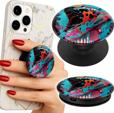 Obrázok produktu pre Drziak na telefon Popsocket na prst / stojan - BUTY SPORTOWE KOLOROWE