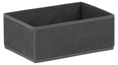Produktbild von Puck Organizer – L – 26 x 18 cm – Dunkelgrau | Aufbewahrungskörbe & Kommode Körbe