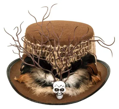 Produktbild von Boland Hut Voodoo Ayida Steampunk Kostüm Karneval Mottoparty Halloween