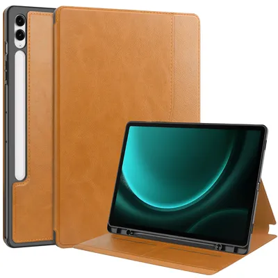 Immagine prodotto di Custodia per tablet per Samsung Galaxy S9+ Plus/FE X810/X610 SM-X810N SM-X816B SM-X818U SM-X610N SM-X616B SM-X618U da 12,4 pollici con funzione stand e funzione sleep/wake automatico