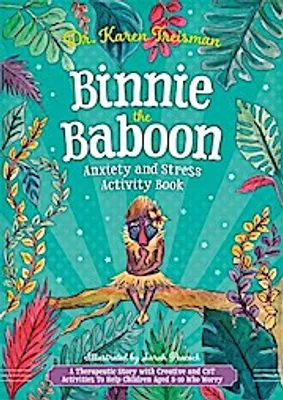 Produktbild von Binnie the Baboon Anxiety and Stress Activity Book