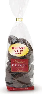 Produktbild von Heindl Himbeer Gelee-Genuss getunkt 250g