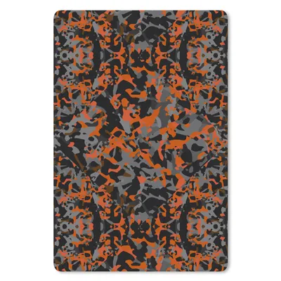 Produktbild von MuchoWow® Mauspad Mousepad Rost - Camouflage - Muster - Rustikal 18x27 cm - Mousepads - Maus Mat - Pad - Mausunterlage