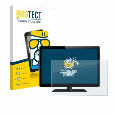 Produktbild von BROTECT Entspiegelungs Schutzglas für Standardgrößen mit 39.6 cm (15.6 Zoll) Displays 345 x 194 mm Schutzfolie Panzer Folie Glas Display Schutz matt