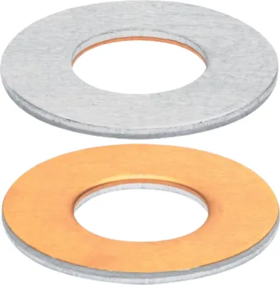 Produktbild von Klauke Cupal-Scheibe M10 E-Al einseitig mit Cu plattiert Klauke CS1022, 1 Stk.