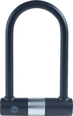 Produktbild von Yale Vorhängeschloss Fahrradschloss YUL0 Bügelschloss mit Schlüssel 0 25m inkl.