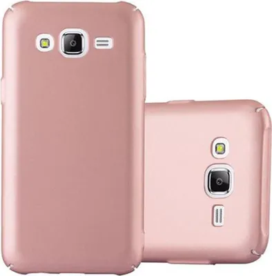 Immagine prodotto di Cadorabo cover per Samsung Galaxy J5 2015 cover protettiva in rosa custodia rigida cover per telefono cellulare
