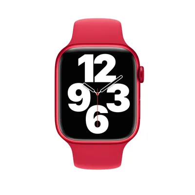 Obrázok produktu pre Športový náramok APPLE pre hodinky Watch 45 mm červený Regular Pravidelný náramok pre obvod 140?210 mm Kompatibilita A