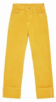 Image de Jean Pepe Jeans Dua Lipa, style rétro, en couleurs vives, taille 30