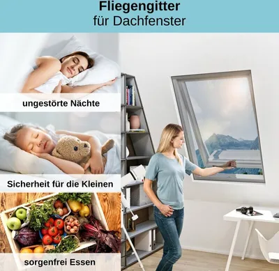 Produktbild von CLASSIC Fliegengitter für Dachfenster