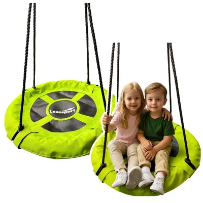 Produktbild von Storchennest-Gartenschaukel für Kinder, Grün, 60 cm