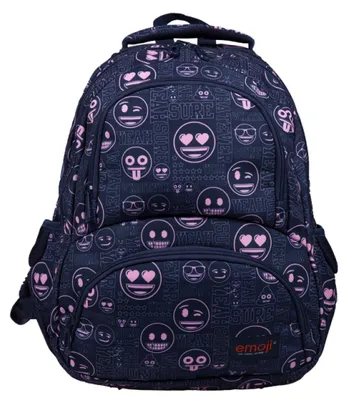 Obrázok produktu pre St.RIGHT Školský batoh štvorkomorový Emoji
