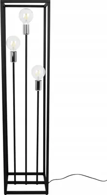 Produktbild von Schwarze Metall-Stehlampe 130 Cm
