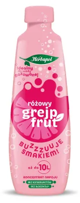 Zdjęcie produktu dla Koncentrat napoju Różowy Grejpfrut 405ml
