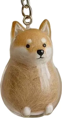 Produktbild von Schlüsselanhänger zum Sammeln von Hundehaaren, Schlüsselanhänger in Hundeform, Charm-Schlüsselanhänger, Gedenk-Aufbewahrungsbox, transparente Andenkenkapsel für Tierfell, Gedenkgeschenk für Tierliebhaber