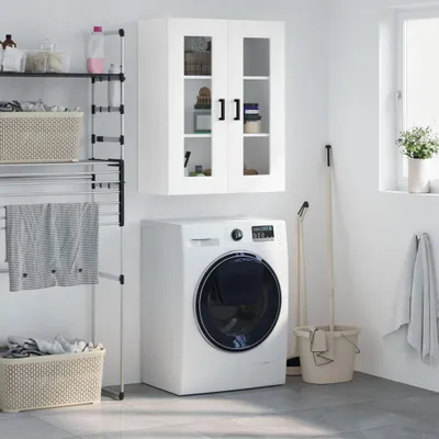 Immagine prodotto di vidaXL Armadio a muro bianco 69,5x34x90 cm