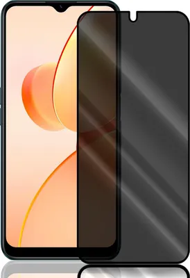 Produktbild von Anti Spy Panzer Folie für Realme C31 Privacy Displayschutzfolie Sichtschutz Glasfolie Schutzglas