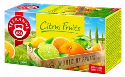 Zdjęcie produktu dla Herbatka owocowa TEEKANNE CITRUS FRUITS 20 x 2,25g
