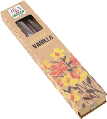 Produktbild von Natürliche Handgerollte ORKAY Räucherstäbchen aus Süd Indien - Vanilla, Mehrfarbig, 23*4,5*2 cm, Indische Räucherstäbchen