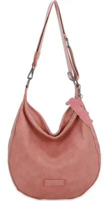 Image de Fritzi aus Preußen sac à épaule Arty Rub Hobo Papaya saumon