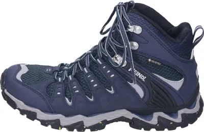 Produktbild von Meindl Damen Echtleder Outdoor- und Trekkingstiefel  'Respond Lady Mid II GTX' nachtblau/silber, Damen:39.5 EU