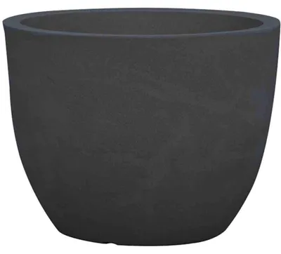 Produktbild von Bristol Blumentopf Ø 45 cm in Schwarz Granit