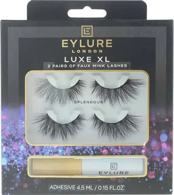 Immagine prodotto di Eylure London - Ciglia finte con colla Luxe XL - 2 paia