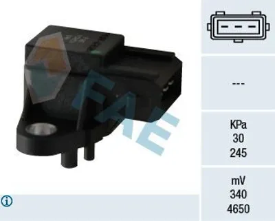Produktbild von FAE 15051 Ladedrucksensor für BMW 5 Limousine (E39) Saugrohr