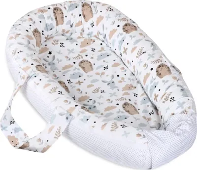 Produktbild von Babynestchen - 30x70 cm - Blau,Braun