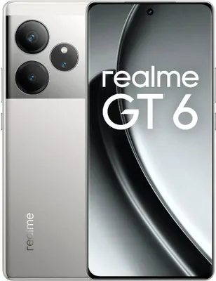 Produktbild von Realme GT6 8+256GB 6,78" 5GFluid Silber NFC DS EU Realme