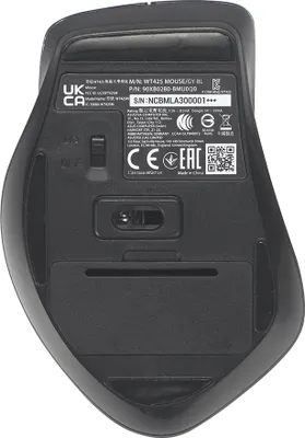 Zdjęcie produktu dla ASUS WT425, Po prawej stronie, Optyczny, RF Wireless, 1600 DPI, Czarny, Niebieski