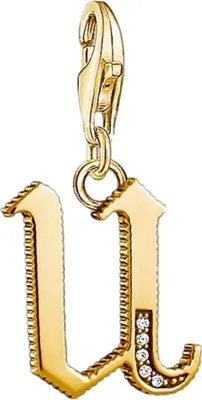 Produktbild von Thomas Sabo Anhänger Charm-Club Buchstabe U 1627-414-39