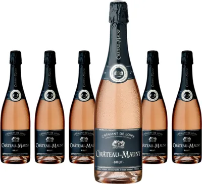 Produktbild von 6 x Château de Mauny Crémant de Loire Brut Rosé
